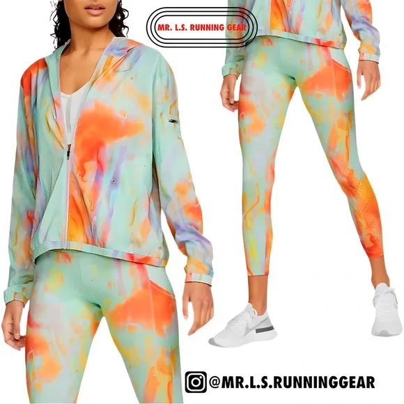 Nike Epic Luxe Mid-Rise 7/8 Pocket Running Leggings DM7716-379 - Picture 9 of 9